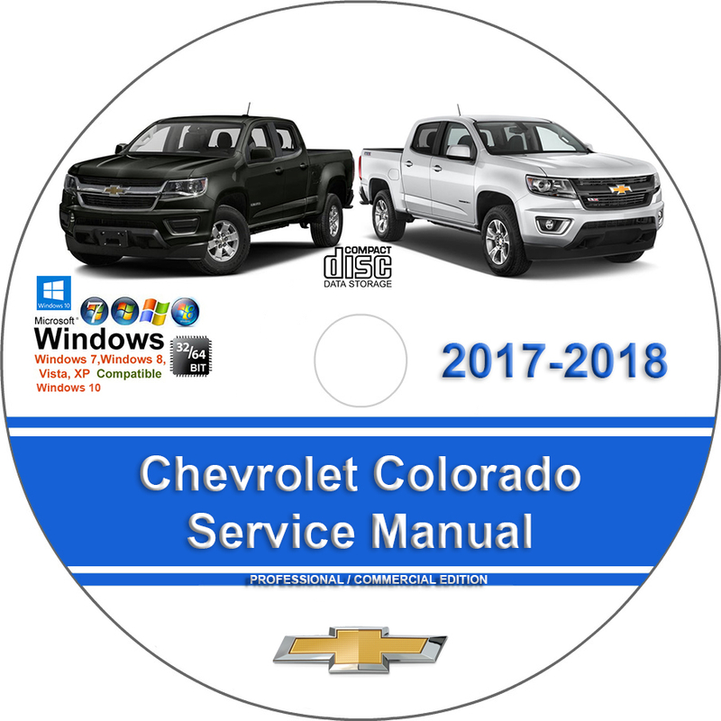 Chevrolet Colorado Factory Service Repair Manual Manuals