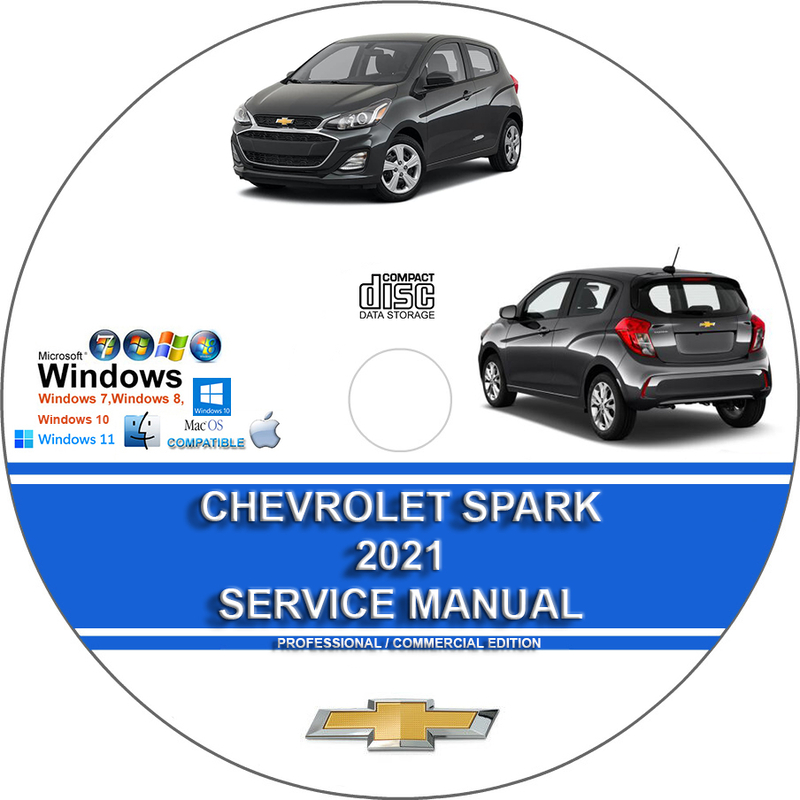 Chevrolet Spark 1 4L 2021 Factory Workshop Service Repair Manual