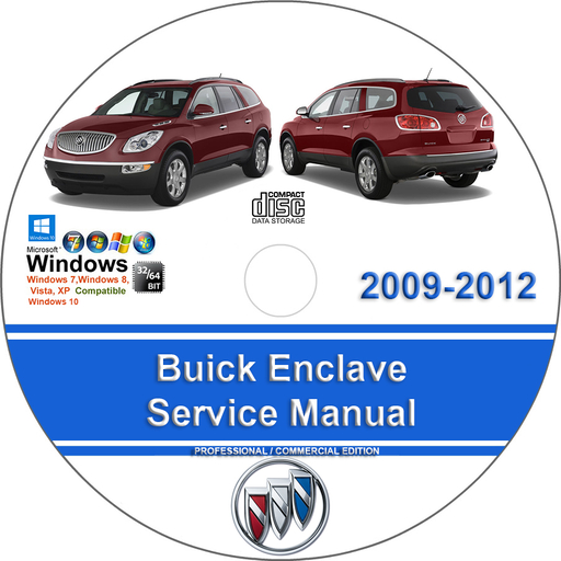 Buick Enclave 2009 2010 2011 2012 Factory Service Repair Manual + Wiring