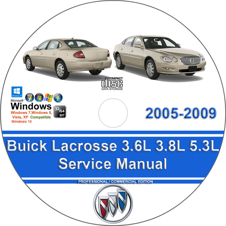 Buick Lacrosse 2010-2011 Factory Service Manual - Manuals For You