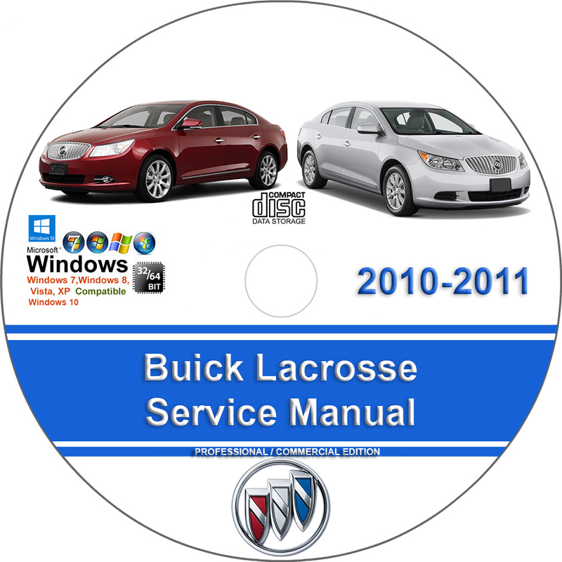 Buick Lacrosse 2010-2011 Factory Service Manual - Manuals For You