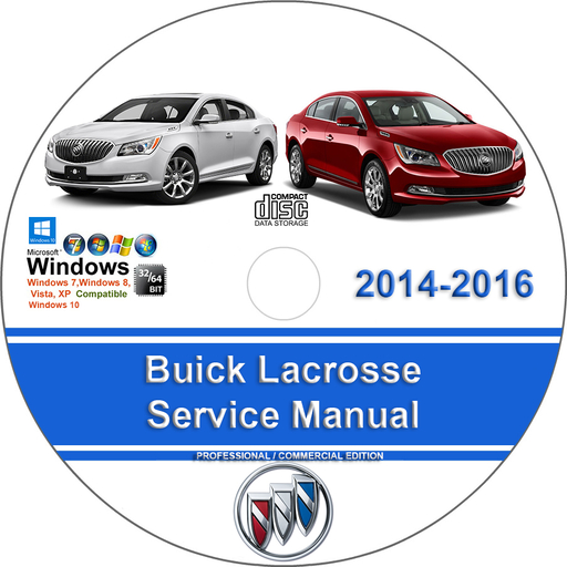 Buick Lacrosse 2014 2015 2016 Service Repair Manual + Wiring
