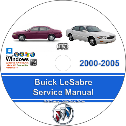 Buick LeSabre 2000 2001 2002 2003 2004 2005 Factory Service Repair Manual + Wiring