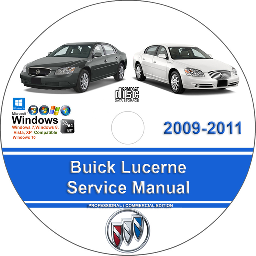 Buick Lucerne 2009 2010 2011 Factory Service Repair Manual + Wiring