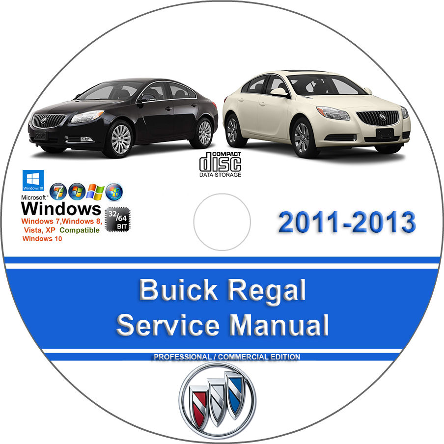 Buick Regal 2011 2012 2013 Factory Service Repair Manual - Manuals For You