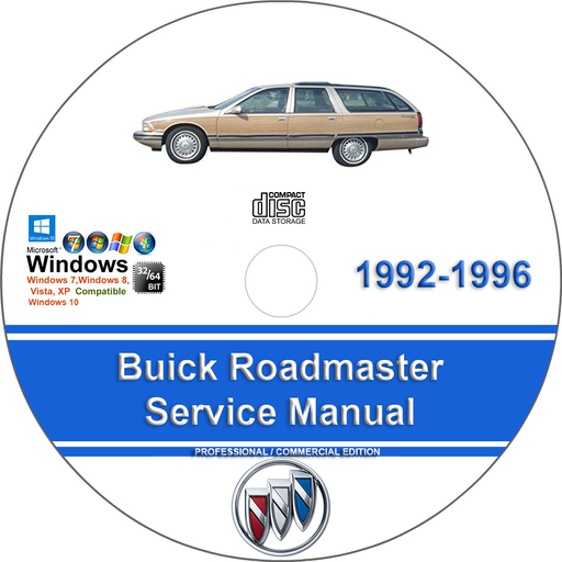 Buick Roadmaster 1992 1993 1994 1995 1996 Factory Service Repair Manual + Wiring