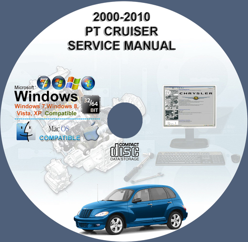 Chrysler PT Cruiser 2000 2001 2002 2003 2004 2005 2006 2007 2008 2009 2010 Factory Service Repair Manual + Wiring