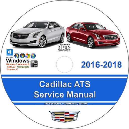 Cadillac ATS 2016 2017 2018 Factory Service Repair Manual + Wiring