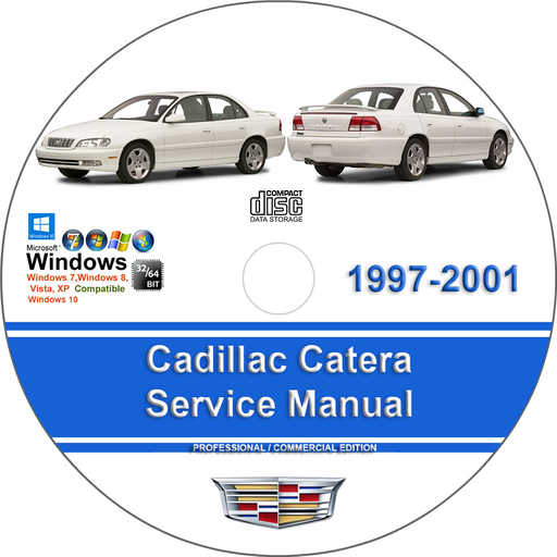 Cadillac Catera 1997 1998 1999 2000 2001 Factory Service Repair Manual + Wiring