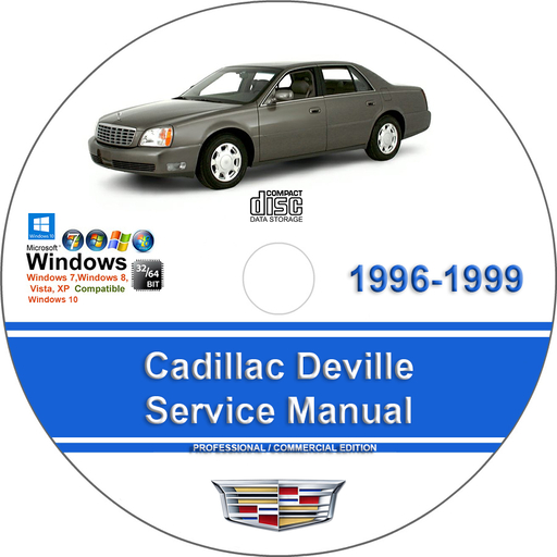 Cadillac Deville 1996 1997 1998 1999 Factory Service Repair Manual + Wiring