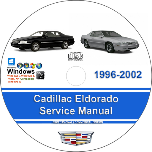 Cadillac Eldorado 1996 1997 1998 1999 2000 2001 2002 Factory Service Repair Manual + Wiring