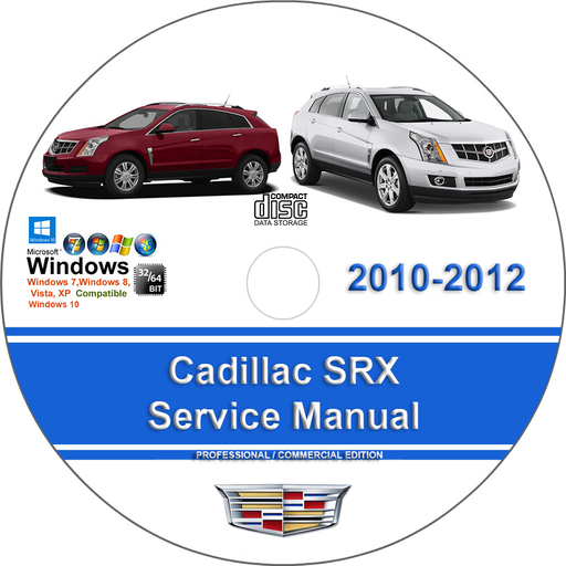 Cadillac SRX 2010 2011 2012 Factory Service Repair Manual