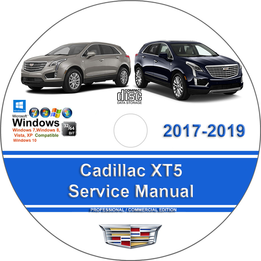 Cadillac XT5 2017 2018 2019 Factory Service Repair Manual + Wiring