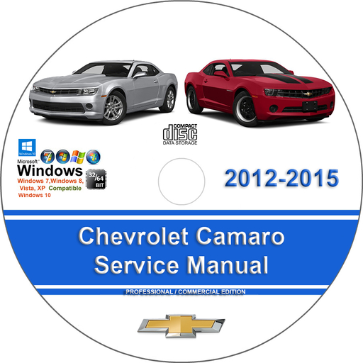 Chevrolet Camaro 2012 2013 2014 2015 Factory Service Repair Manual + Wiring
