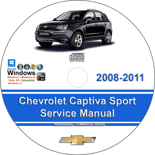 Chevrolet Captiva Sport 2008 2009 2010 2011  Factory Service Repair Manual