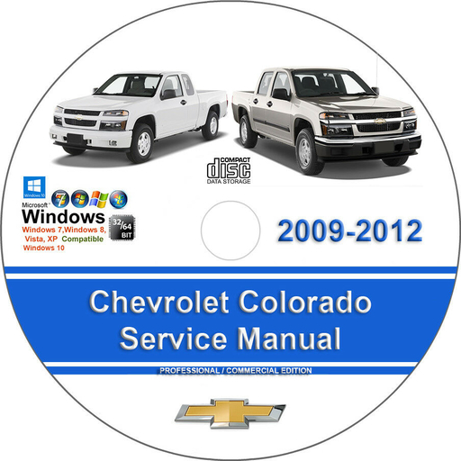 Chevrolet Colorado 2009 2010 2011 2012 Factory Service Repair Manual + Wiring