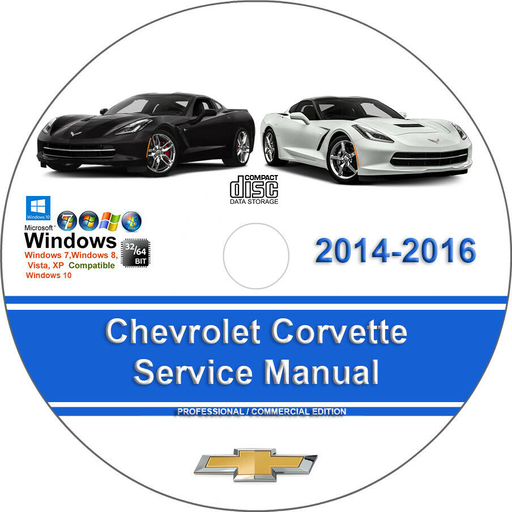 Chevrolet Corvette 2014 2015 2016 Factory Service Repair Manual + Wiring