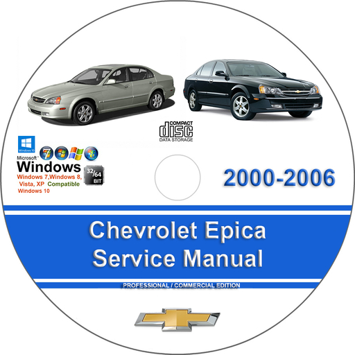 Chevrolet Epica 2000 2001 2002 2003 2004 2005 2006 Factory Service Repair Manual
