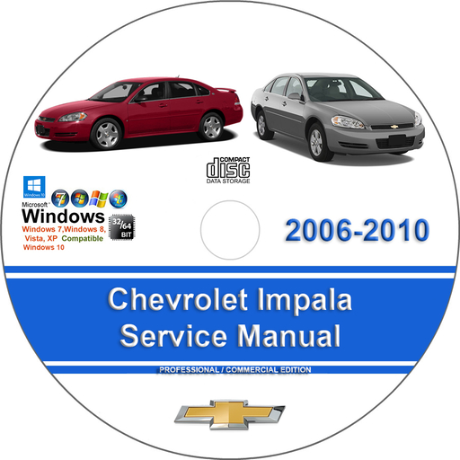Chevrolet Impala 2006 2007 2008 2009 2010 Factory Service Repair Manual + Wiring