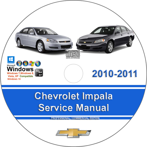 Chevrolet Impala 2010 2011 Factory Service Repair Manual + Wiring