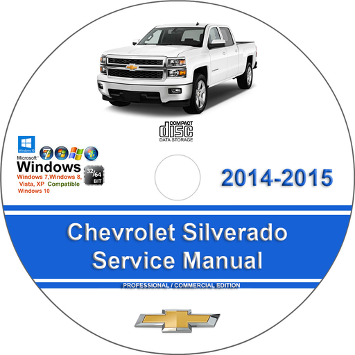 Chevrolet Silverado 2014 2015 1500 Factory Service Repair Manual + Wiring