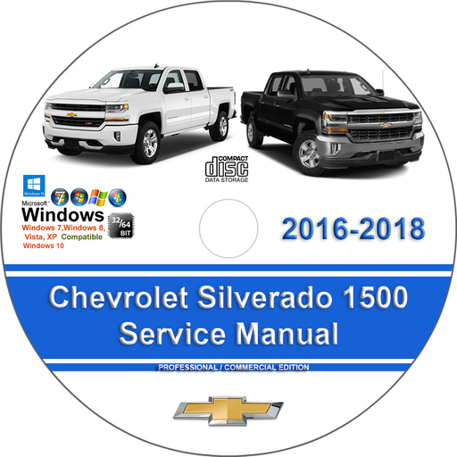 Chevrolet Silverado 2016 2017 2018 1500 Factory Service Repair Manual + Wiring