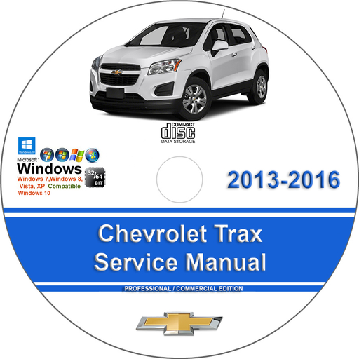Chevrolet Trax 2013 2014 2015 2016 Factory Service Repair Manual + Wiring