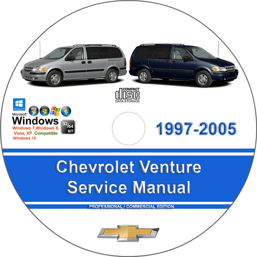 Chevrolet Venture 1997 1998 1999 2000 2001 2002 2003 2004 2005 Factory Service Repair Manual + Wiring