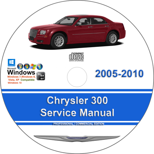 Chrysler 300 2005 2006 2007 2008 2009 2010 Factory Repair Service Manual