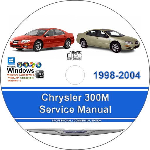 Chrysler 300M 1998 1999 2000 2001 2002 2003 2004 Factory Service Repair Manual