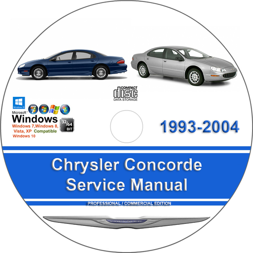 Chrysler Concorde 1993 1994 1995 1996 1997 1998 1999 2000 2001 2002 2003 2004 Factory Service Repair Manual