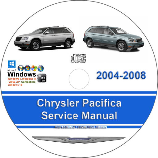 Chrysler Pacifica 2004 2005 2006 2007 2008 Factory Service Repair Manual + Wiring
