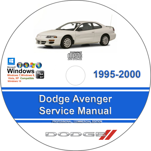 Dodge Avenger 1995 1996 1997 1998 1999 2000 Factory Service Repair Manual + Wiring