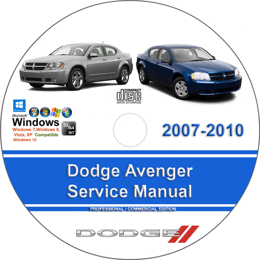 Dodge Avenger 2007 2008 2009 2010 Factory Service Repair Manual + Wiring