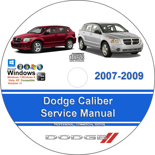 Dodge Caliber 2007 2008 2009 Factory Service Repair Manual + Wiring