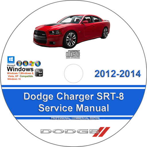 Dodge Charger SRT 8 2012 2013 2014 Factory Service Repair Manual SRT8 + Wiring