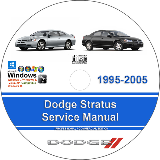 Dodge Stratus 1995 1996 1997 1998 1999 2000 2001 2002 2003 2004 2005 Factory Service Repair Manual + Wiring