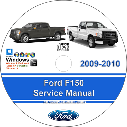 Ford F150 2009 2010 Factory Service Repair Manual + Wiring