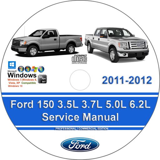 Ford F150 2011 2012 Factory Service Repair Manual F-150