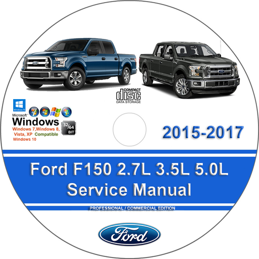 Ford F150 2015 2016 2017 Factory Service Repair Manual F-150