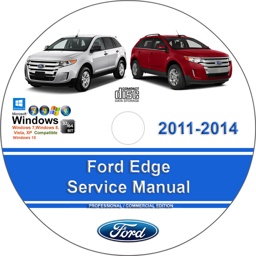 Ford Edge 2011 2012 2013 2014 Factory Service Repair Manual + Wiring
