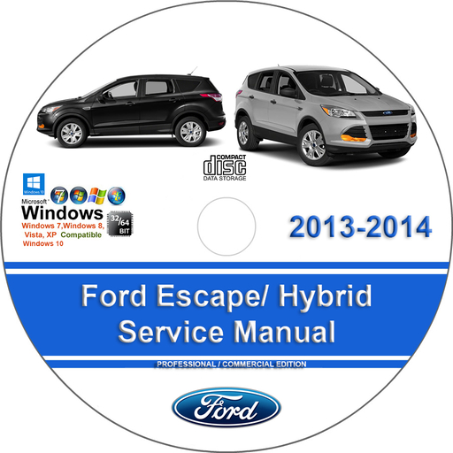 Ford Escape 2013 2014 Factory Service Repair Manual