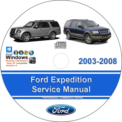 Ford Expedition 2003 2004 2005 2006 2007 2008 Factory Service Repair Manual + Wiring