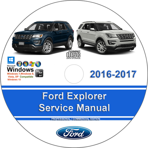 Ford Explorer 2016 2017 Factory Service Repair Manual + Wiring