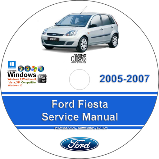 Ford Fiesta 2005 2006 2007 Factory Service Repair Manual
