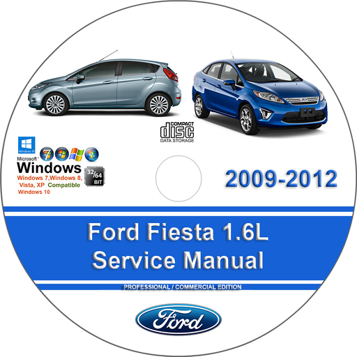 Ford Fiesta 2009 2010 2011 2012 Factory Service Repair Manual