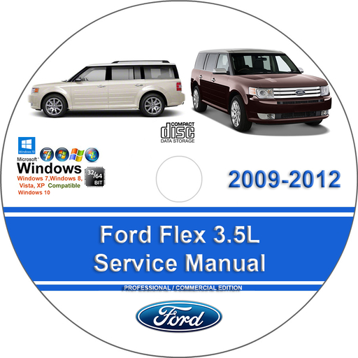 Ford Flex 2009 2010 2011 2012 Factory Service Repair Manual