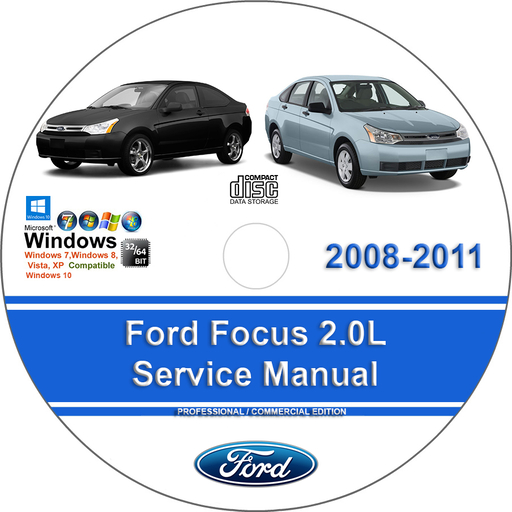 Ford Focus 2008 2009 2010 2011 Factory Service Repair Manual + Wiring