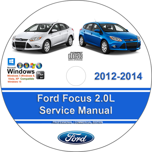 Ford Focus 2012 2013 2014 Factory Service Repair Manual