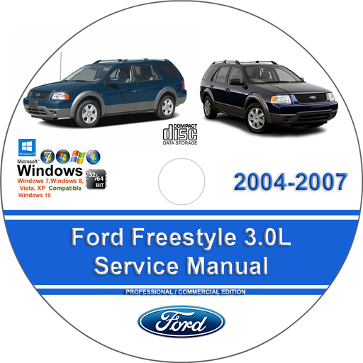 Ford Freestyle 2004 2005 2006 2007 Factory Service Repair Manual + Wiring